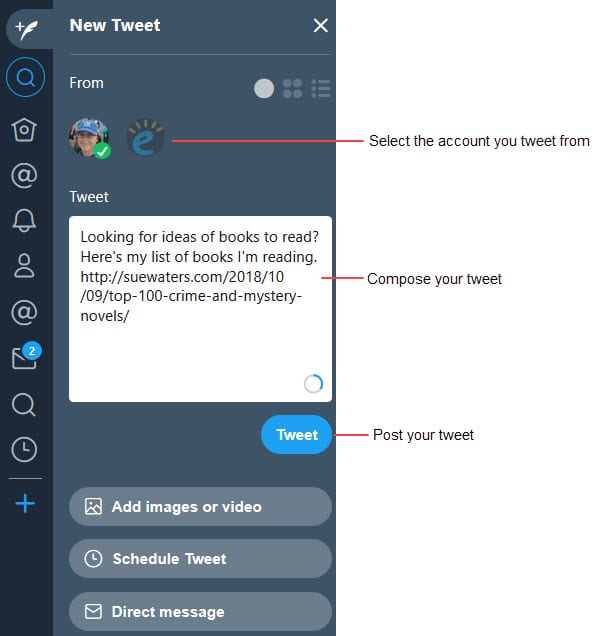 Compose a tweet