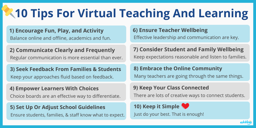 Summary of 10 tips as outlined in the post (graphic)