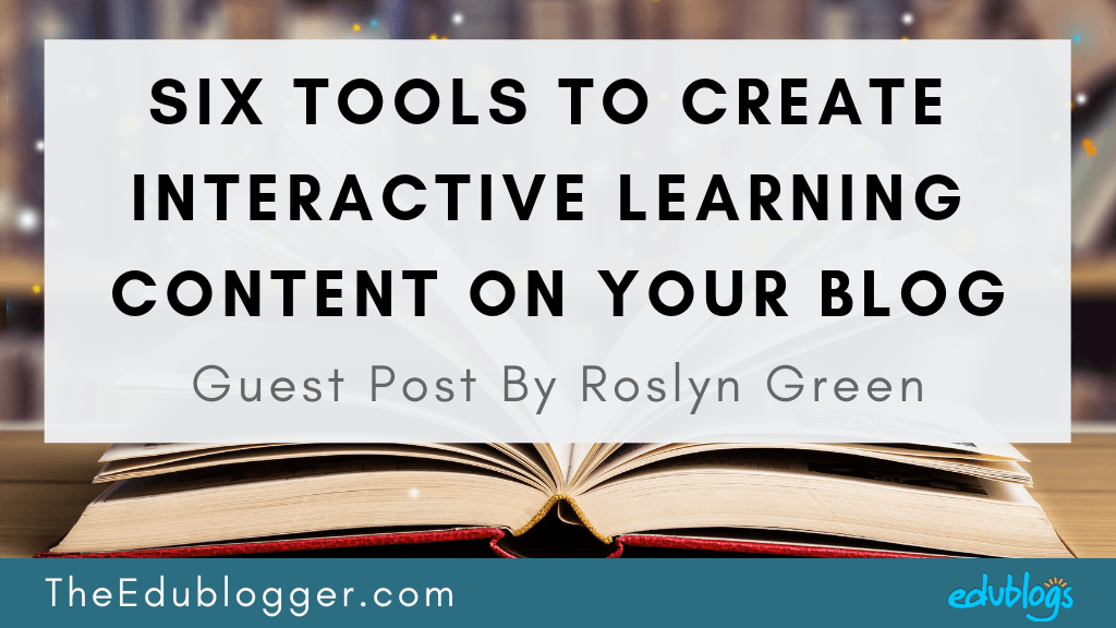High school teacher Roslyn Green explains how she creates interactive content that she can embed on her class blog. The Edublogger
